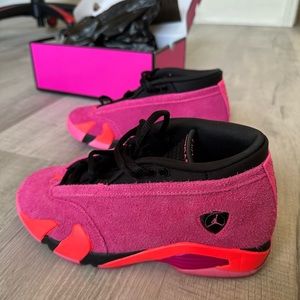 Jordan 14 Retro Low - Shocking Pink